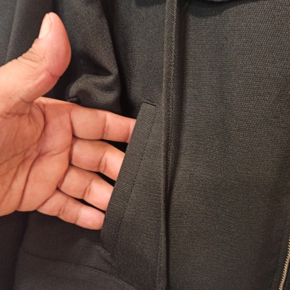 Nine West Women's Dull Black Soft Utility Crop Jacket - Sizes S - Picture 7 of 16